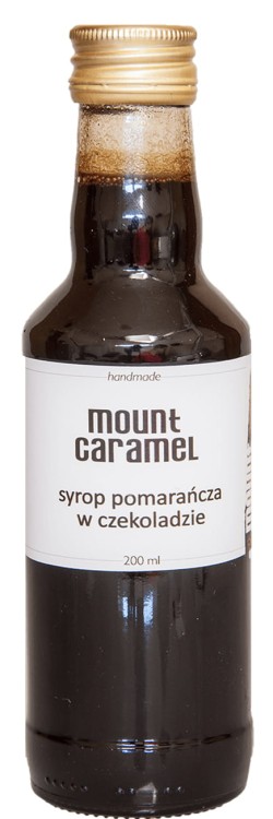 Syrop Mount Caramel 200 ml Pomarańcza w Czekoladzie